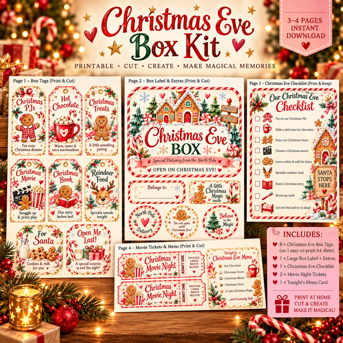 Santa’s Christmas Eve Adventure Kit
