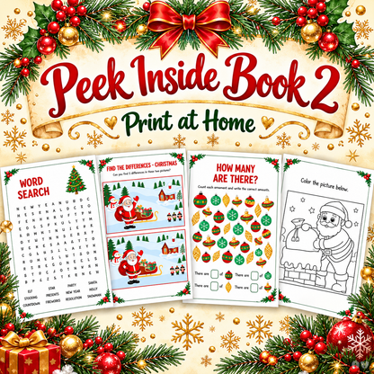 Merry & Bright Family Christmas Activity Pack