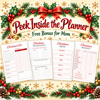 Merry & Bright Family Christmas Activity Pack