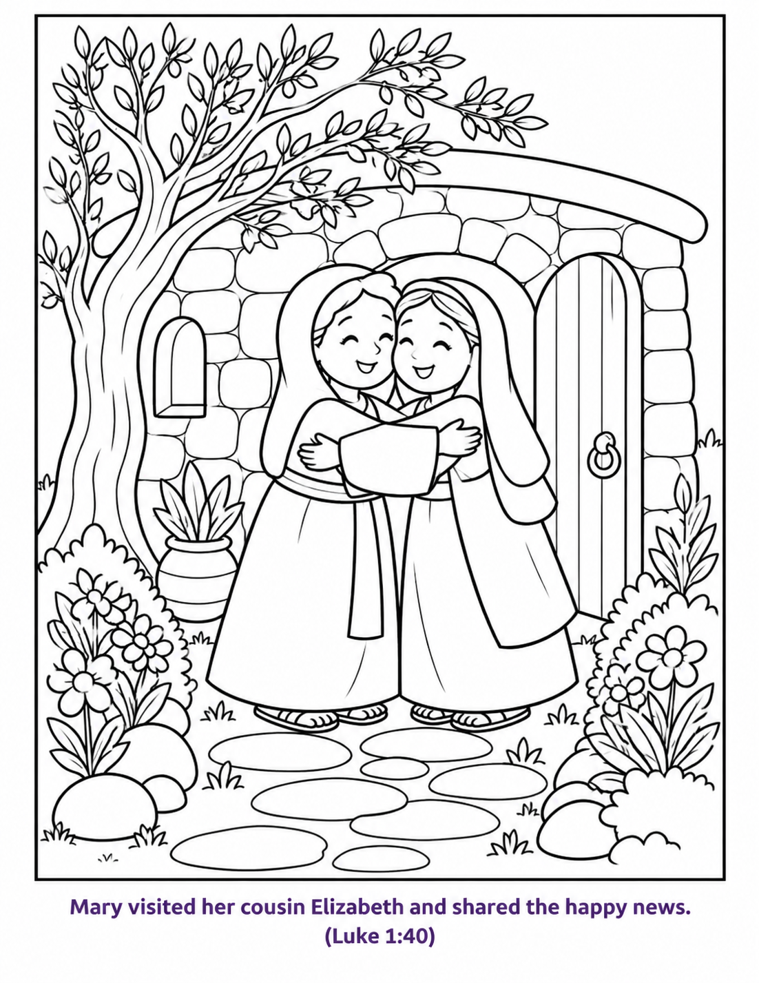 The Magical Christmas Nativity Coloring Book for Kids