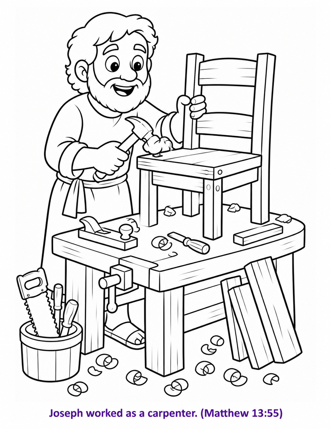 The Magical Christmas Nativity Coloring Book for Kids